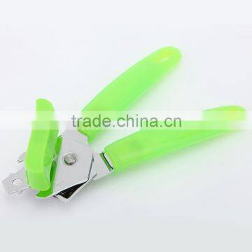 durable can opener with soft handle