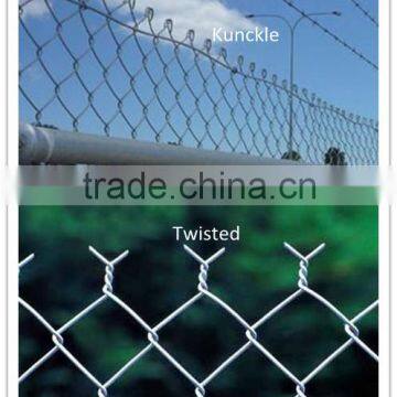 High quality construction outdoor used chain link fence