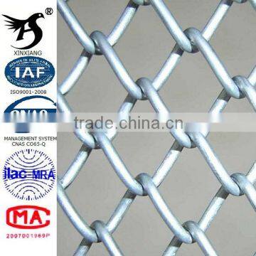 galvanized chain link fence