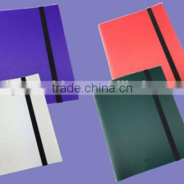 OEM Customized Card Album Binder With 9 Pocket PP Porfolios Dongguan Factory Quality Choice