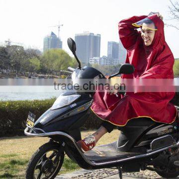 2016 Fashion Windproof Motorcycle Rain Poncho