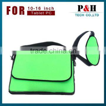 Fashion durable neoprene laptop bags with handle