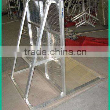 high quality and special designed control barricades/ crowd barrier