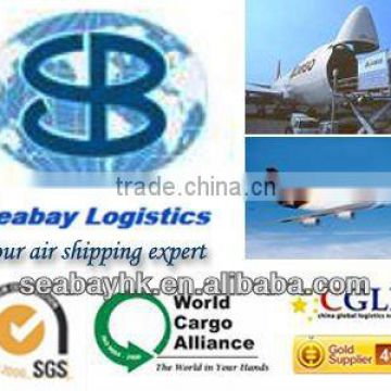 cheap air shipping/service/rate from Hong Kong, Qingdao, Shanghai to Cotonou