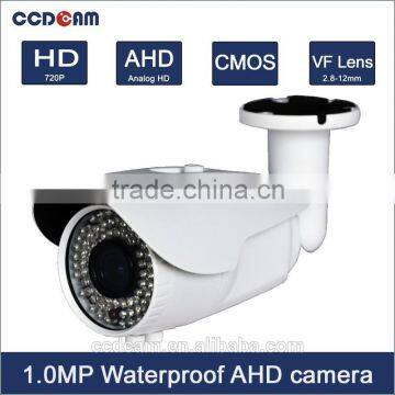 Waterproof 720P HD TVI Camera Digital Surveillance Megapixel 2.8-12mm Varifocal Lens 60m IR Night Vision Security Camera Outdoor