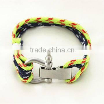 Colorful OEM Good Quality Lock Mens Cicret Bracelet 2015 for Men