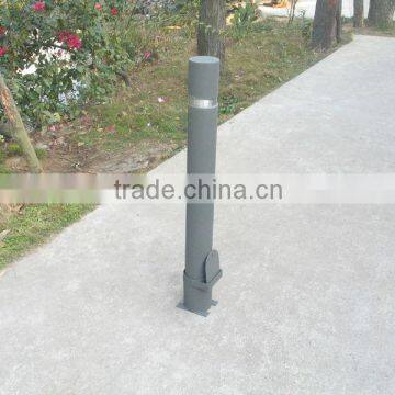 ISO9001 certificated removeable steel bollard for sale,steel pipe parking bollard