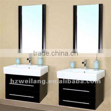 24"modern solid wood bathroom vanity bathroom cabinet