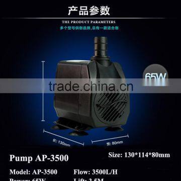 Zhongshan ZSMW New Design aquarium fish tank underwater waterproof submersible pump