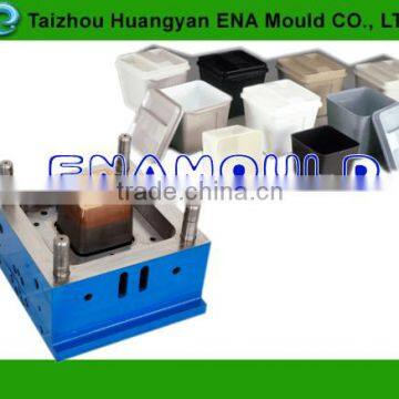 spuare plastic bucket mould