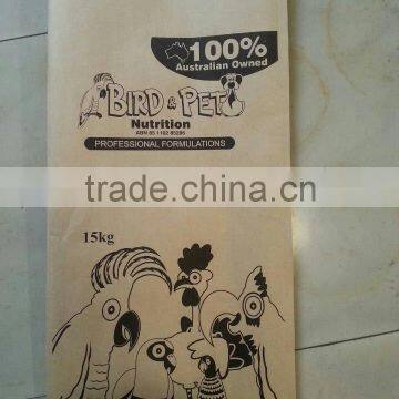 kraft paper bag with pp liner