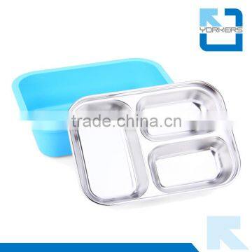 Korean New Stytle Three Lattice Lunch Boxes photo-6