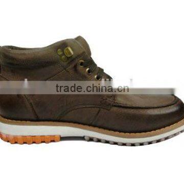 Handmade Men 100% Leather Boots Mens photo-3