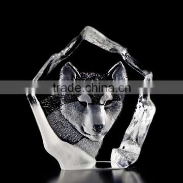 New design crystal glass decoration articles