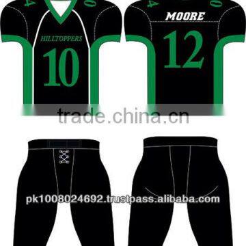 American football uniforms for club team