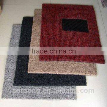 car artificial grass rubber mat