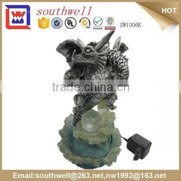 outdoor large enchanted dragon garden fountain