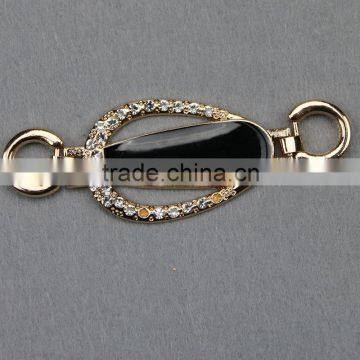 metal accessories/buckle for garment with black oil