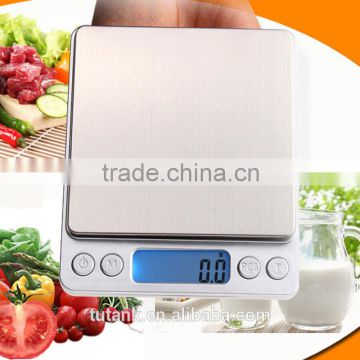 1000g x 0.1g Stainless Digital Pocket Scale Kitchen Scale Jewelry Weight Balance