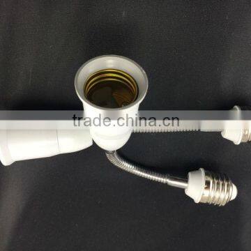 PBT E27 to E27 lamp holder with 180mm extension cord