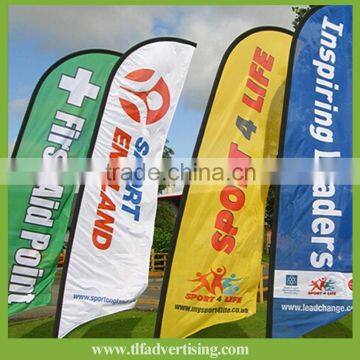 Promotion Usage and Printed Type Beach Feather Flags