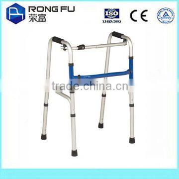 CE, ISO certificate aluminum folding walker with soft handrail                        
                                                Quality Choice