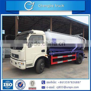 factory sale high quality dongfeng 7m3 sewage treatment truck