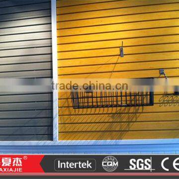 display wall panel fireproof pvc slatwall panel