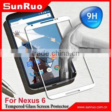 Guangzhou manufacturer idea product 2015 glass screen film for google nexus6