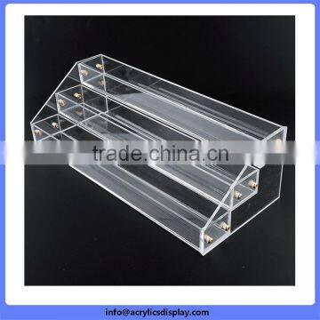 Cheap price custom Promotion personalized plastic acrylic nail polish display rack