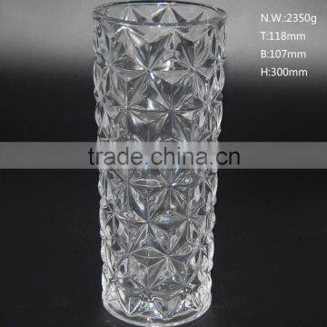 High Quality Crystal Clear Glass Vase for Decoration photo-2