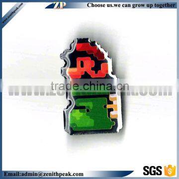 Cheap Custom Promotion Printing Metal Enamel Badge