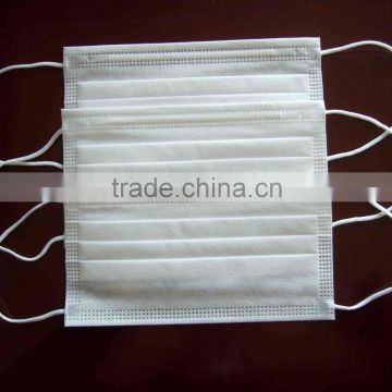 disposable face mask