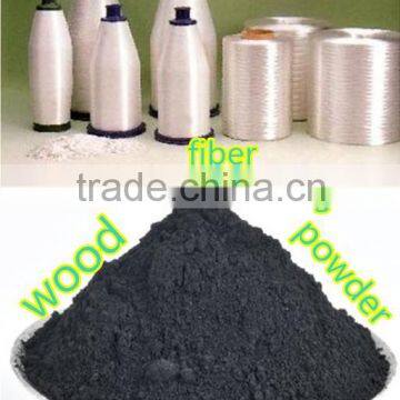 Activated carbon as fiber filter activator