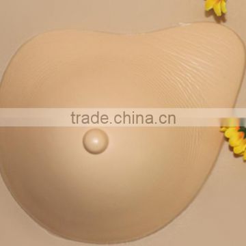 spiral style super light silicone breast forms for mastectomy women good to sports and swimming with FDA CE certification