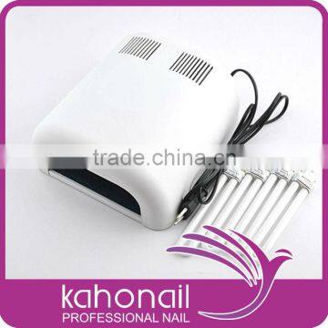 Factory better sensor timer 36 watt nail art uv lamp dryer for uv gel with CE ROSH