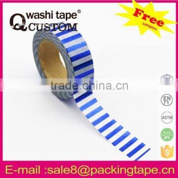 Multifunctional hot sale gold print masking tape for wholesales