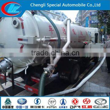4x2 5cbm High Pressure Cleaning Truck Vacuum Sewage Suction and Jetting Truck photo-4