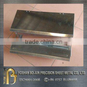 Made in china customized sheet metal chicken feeder with zinc plating, aluminum metal steel chicken feeder