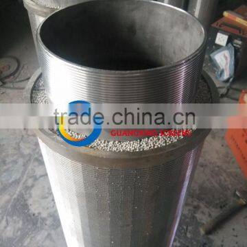 double layer stinless steel Johnson well pipe screen water well screen