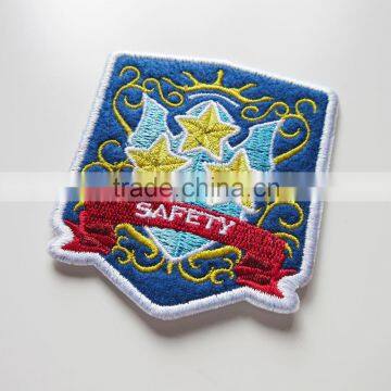 Custom Patches Embroidery, Computerized Embroidery Badge for Cloth and Jeans