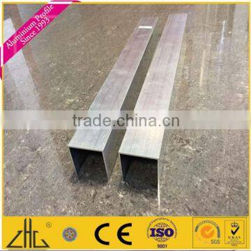 ZHL zhonglian aluminium U channel China Gold Supplier u shaped extrusion profile