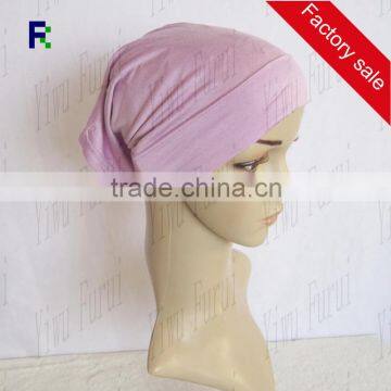 Wholesale New Fashionable Hijab Tube Turban Hats Muslim Cap Plain Bonnet