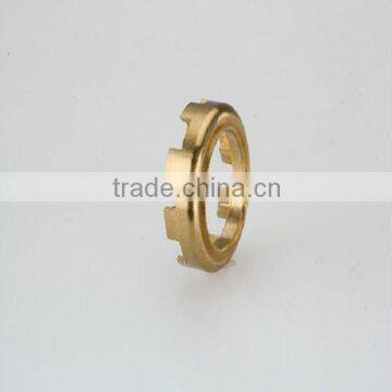 brass CNC turning machine locking collar