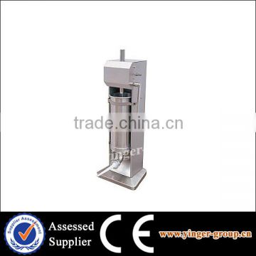 stainless steel vacuum filler for sausage vacuum filler processing