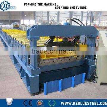 Construction Rood Used Roll Forming Machinery / Metal Roof Panel Roll Forming Machine For Sale