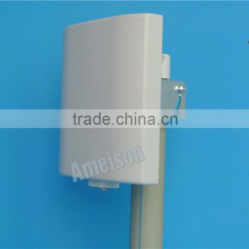 10dbi 870 - 1880 MHz Directional Wall Mount Flat Patch Panel DAS Antenna dual band gsm antenna cell phone signal booster