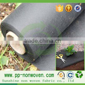 Weed Control Mat/nonwoven fabric with UV resistant/weed suppressing membrane