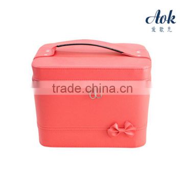 Box type makeup Bags cosmetic bag