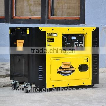 silent diesel generator 5kva for domestic